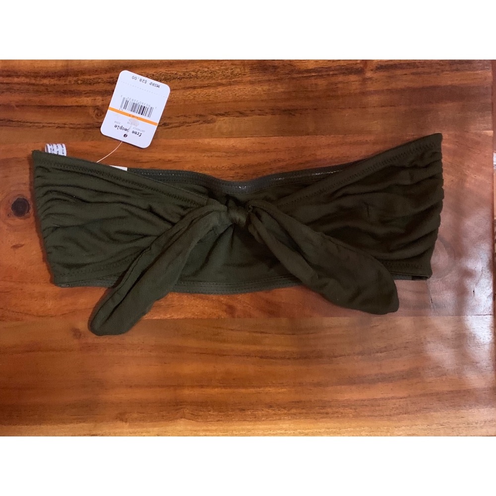 FREE PEOPLE  green bralet